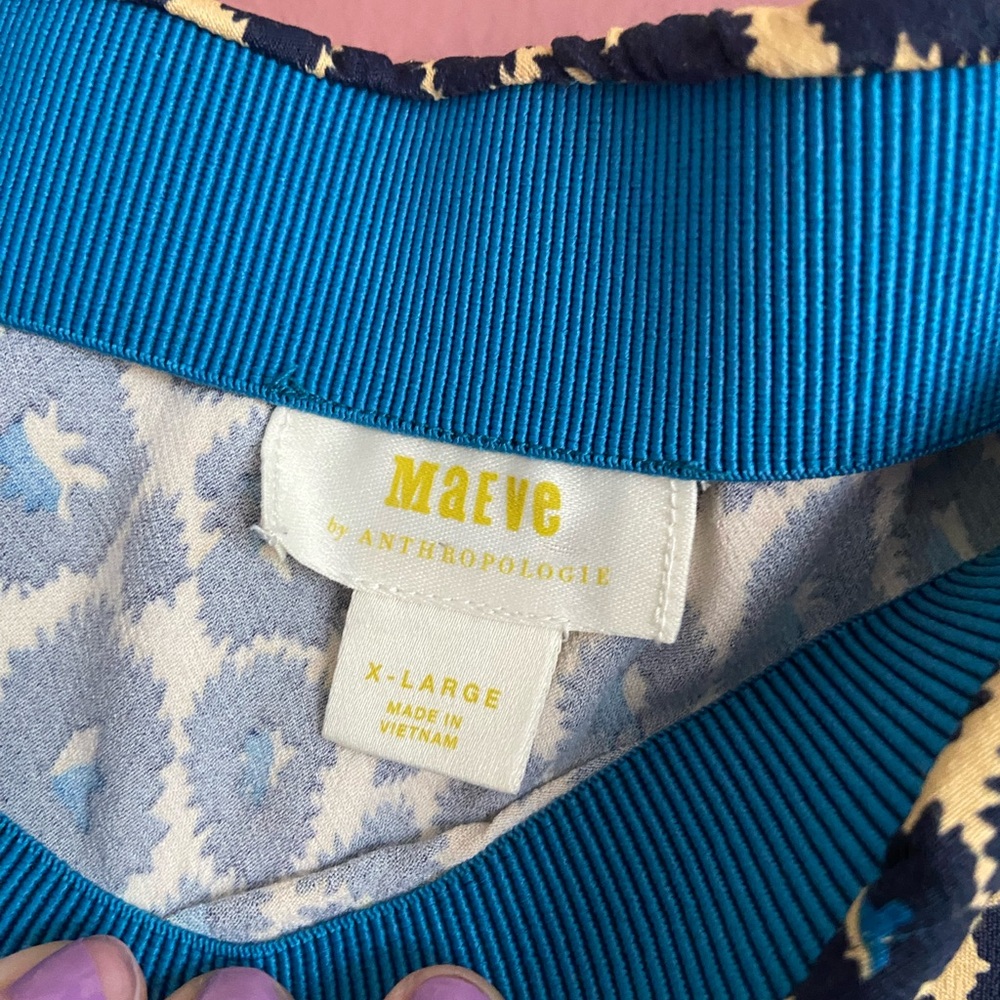Maeve by Anthropologie size XL bold mod printed skirt - Picture 6 of 9